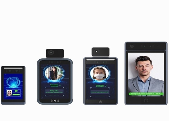 8.0'' IPS Biometric Face Recognition Time Attendance / Rfid Door Smart Access Control System